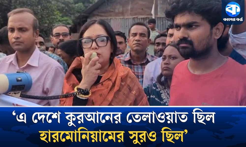 ডানপন্থার উত্থান হয়েছে, আমার দেশের মাটি তো এমন ছিল না : রুমিন ফারহানা