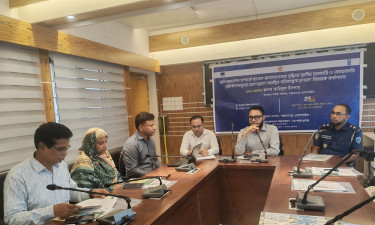 বাঞ্ছারামপুরে গ্রাম আদালত কার্যক্রম নিয়ে জনসচেতনতা সভা
