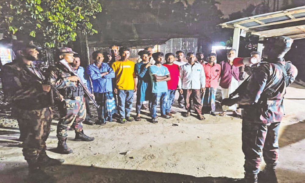 সীমান্তে ‘পুশ ইন’ উত্তেজনা