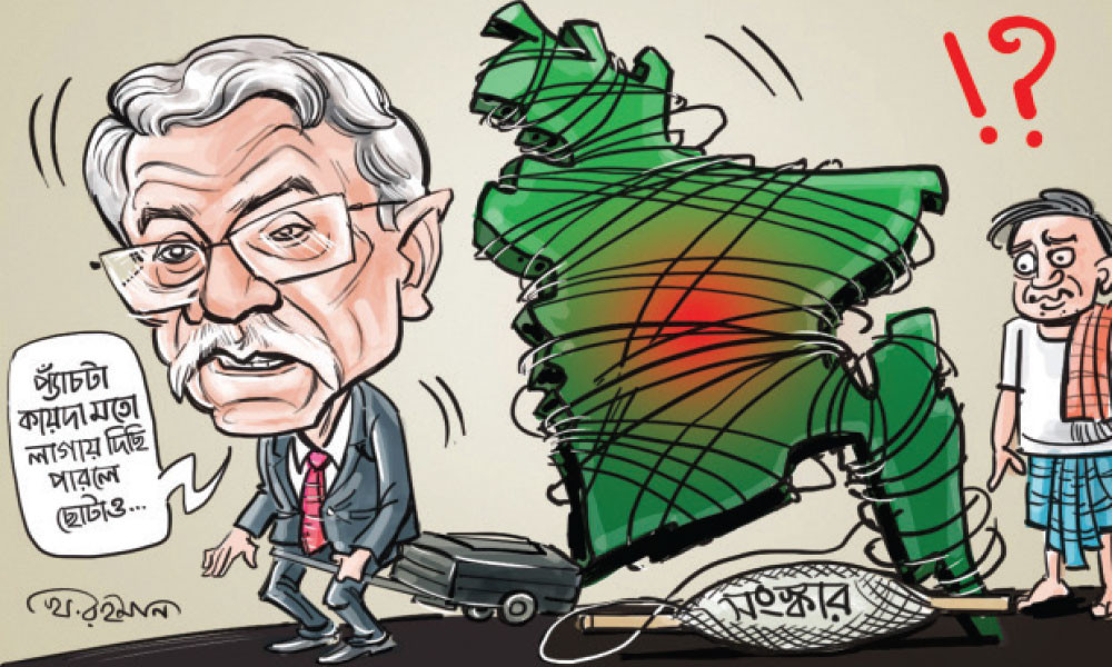 সংস্কারে প্যাঁচ কষে প্রবাসে আলী রীয়াজ