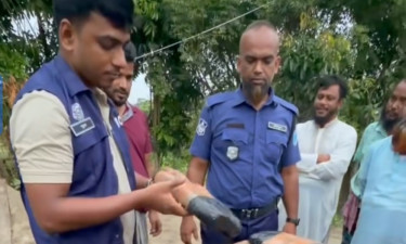 ভ্যানে বস্তায় নিয়ে যাচ্ছিলেন গাঁজা, পুলিশের তল্লাশিতে আটক চালক