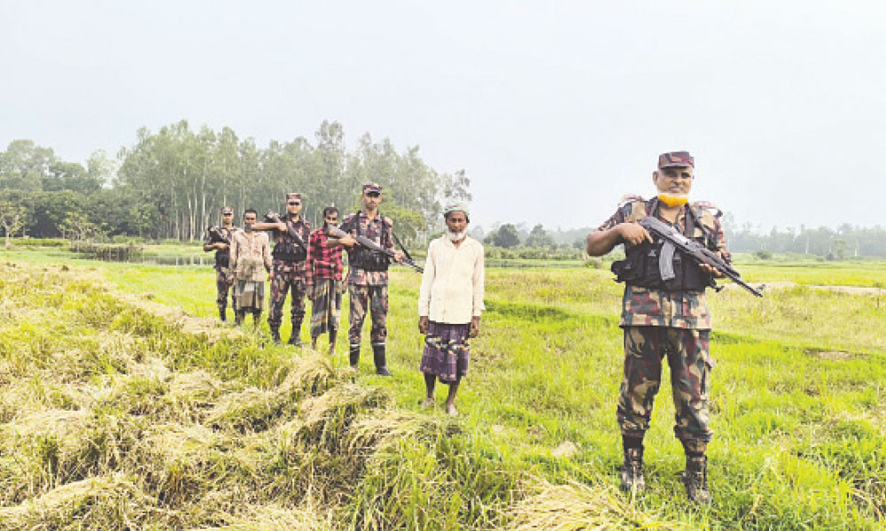 বিজিবি-গ্রামবাসীর পাহারায় আবারও ‘পুশ ইন’ চেষ্টা ব্যর্থ
