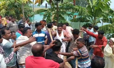 জয়পুরহাটে স্কুল পরিচালনা কমিটির নির্বাচন ঘিরে সংঘর্ষ, প্রার্থীসহ আহত ৯