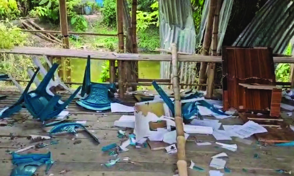 কৃষক দল নেতা হত্যার জেরে ব্যবসা প্রতিষ্ঠান ও জামায়াতের অফিস ভাঙচুর