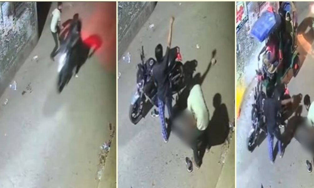 ইট ছুঁড়ে বাইক ছিনতাইয়ের যে ঘটনা চমকে দিয়েছে দেশবাসীকে