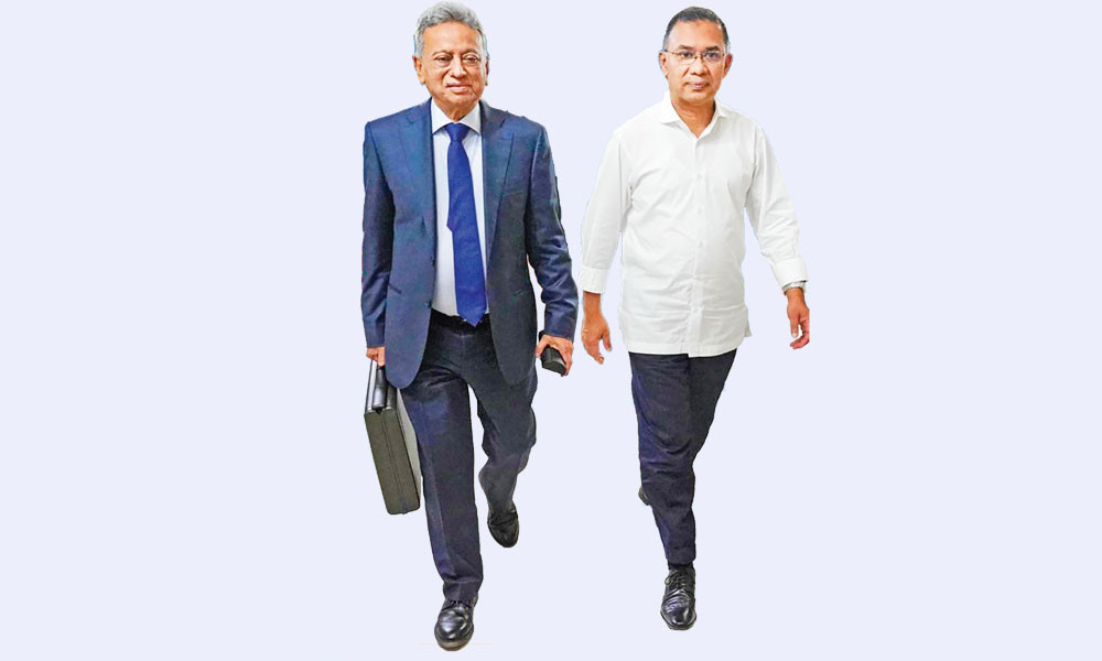 কালো ব্রিফকেস হাতে প্রধানমন্ত্রীর সঙ্গে বাজেট অধিবেশনে অর্থমন্ত্রী