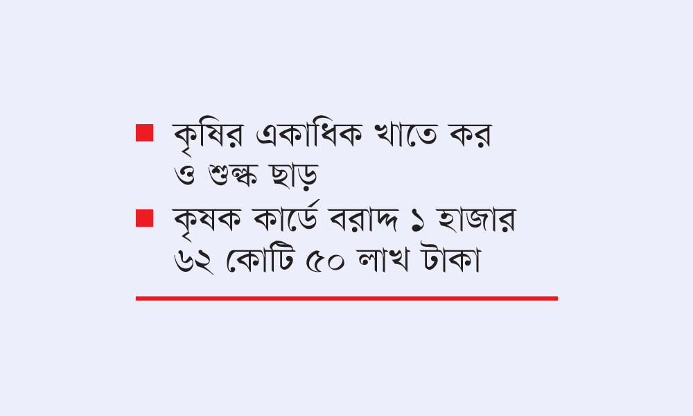 কৃষিতে বরাদ্দ ৪৩ হাজার কোটি