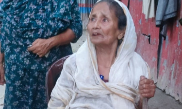 ছেলের নতুন দালানে ফিরলেন সেই বৃদ্ধা মা, মুচলেকা দিলেন পুত্রবধূ