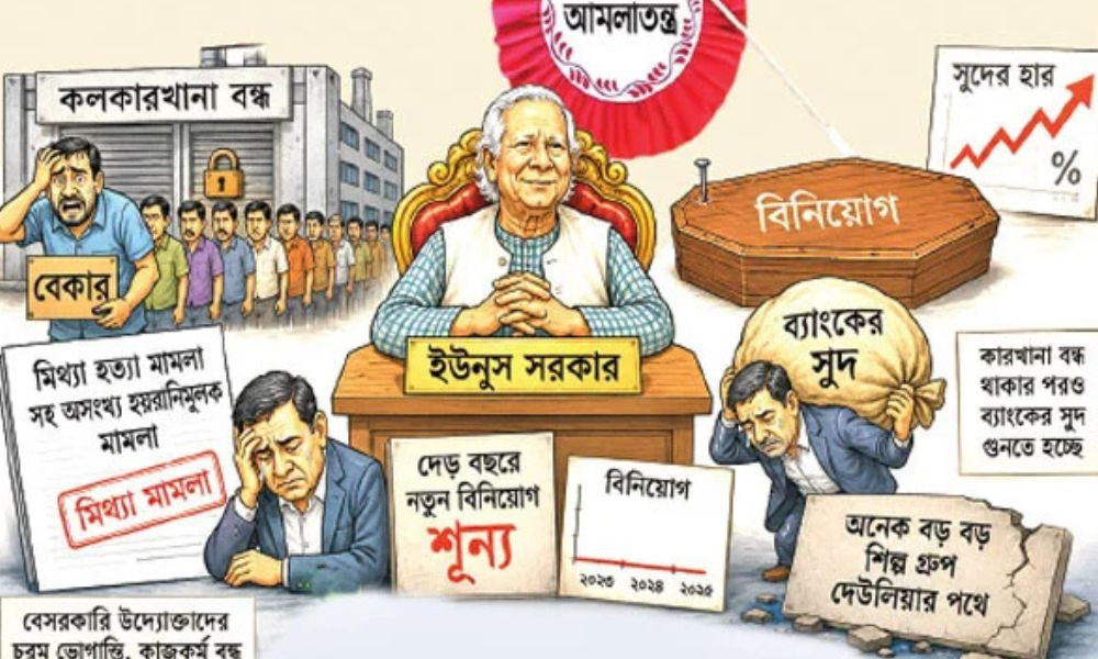 আমলাতন্ত্র ও ইউনূসের আবর্জনা বাজেট বাস্তবায়নে যত বাধা