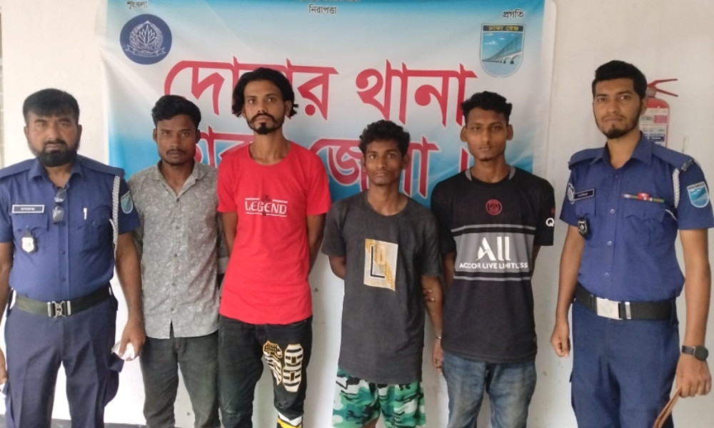দোহারে চোরচক্রসহ গ্রেপ্তার ১১