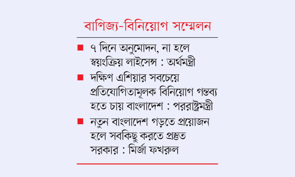 আমলাতান্ত্রিক জটিলতা ভেঙে বিনিয়োগে বড় সংস্কারের ঘোষণা