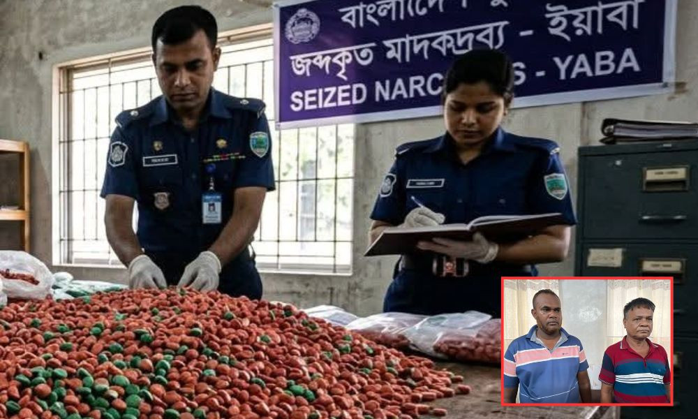 মঠবাড়িয়ায় ২ হাজার ইয়াবাসহ ২ কারবারি গ্রেপ্তার