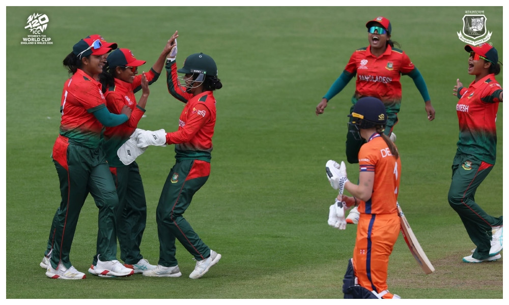 প্রথম ম্যাচে বাংলাদেশকে মামুলি লক্ষ্য দিল নেদারল্যান্ডস