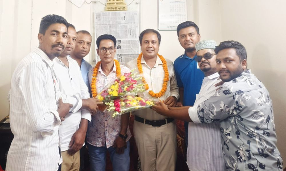 হালুয়াঘাট প্রেসক্লাবের কার্যনির্বাহী কমিটি গঠন