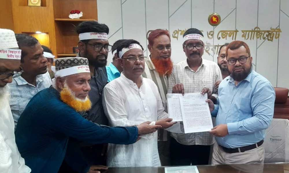 ‘দ্বিতীয় যমুনা সেতু’ নির্মাণের দাবিতে প্রধানমন্ত্রী বরাবর স্মারকলিপি