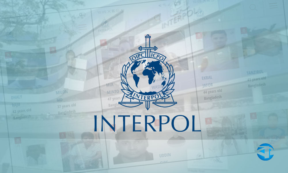 ইন্টারপোলের ‘ওয়ান্টেড’ তালিকায় ৫৯ বাংলাদেশি