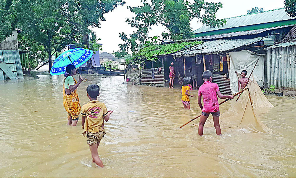 সিলেটের তিন জেলায় আকস্মিক বন্যার শঙ্কা