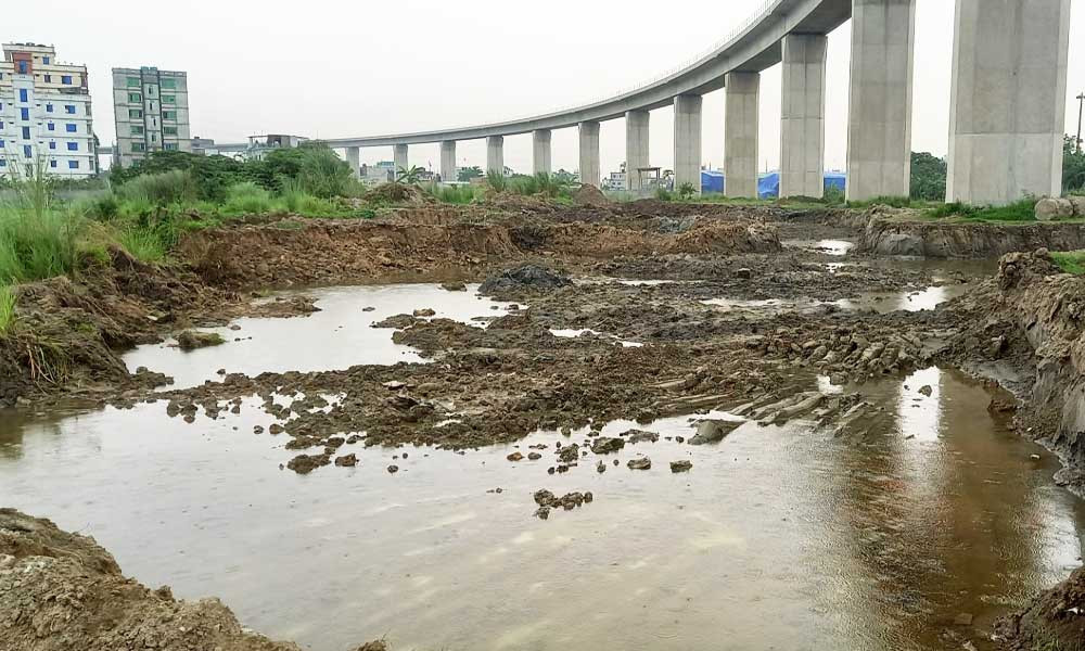 পদ্মা রেল সেতুর পিলারের মাটি কাটায় নড়েচড়ে বসেছে প্রশাসন