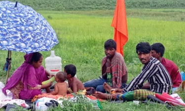 ৬০ ঘণ্টা ধরে সীমান্তের শূন্যরেখায় ৬ বাংলাদেশি, পতাকা বৈঠকেও মেলেনি সমাধান