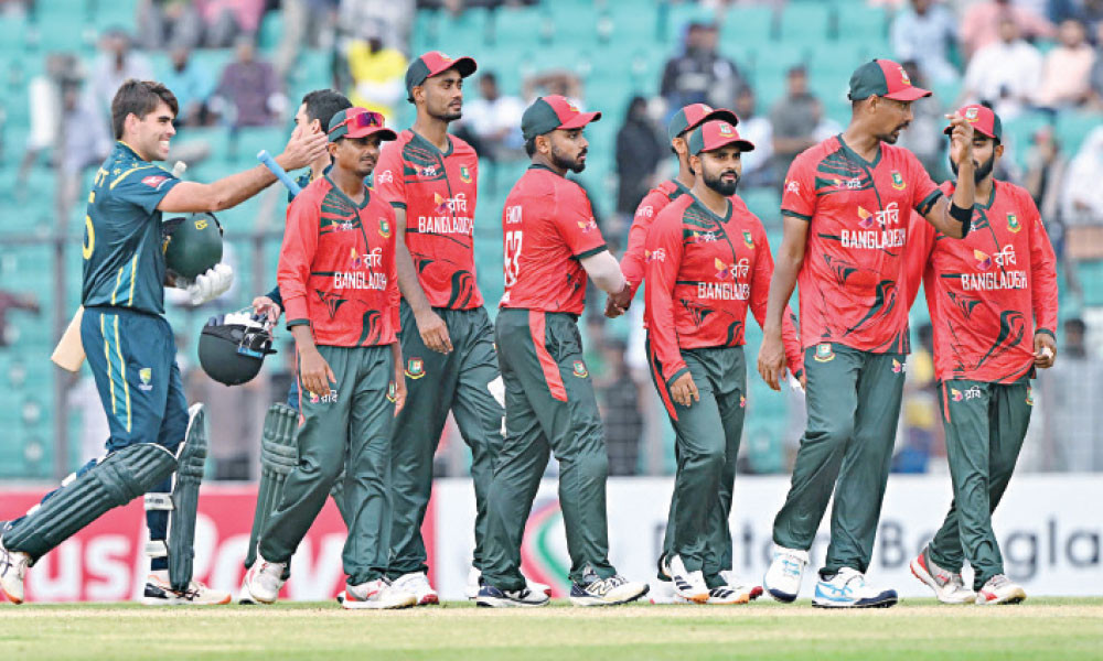 লড়াই জমাতে পারল না বাংলাদেশ