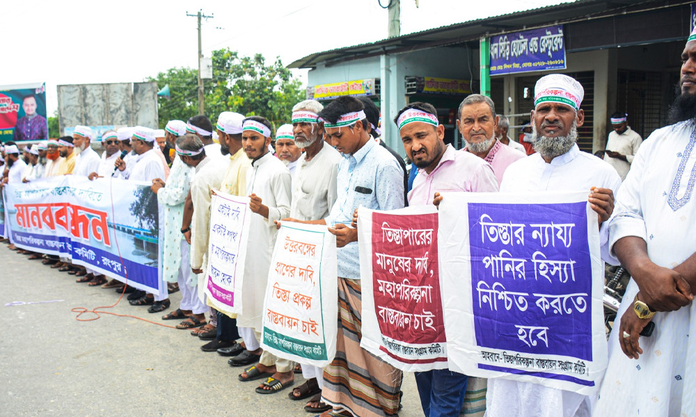 বাজেটে তিস্তা মহাপরিকল্পনার জন্য নির্দিষ্ট বরাদ্দ রাখা হয়নি, যা হতাশাজনক