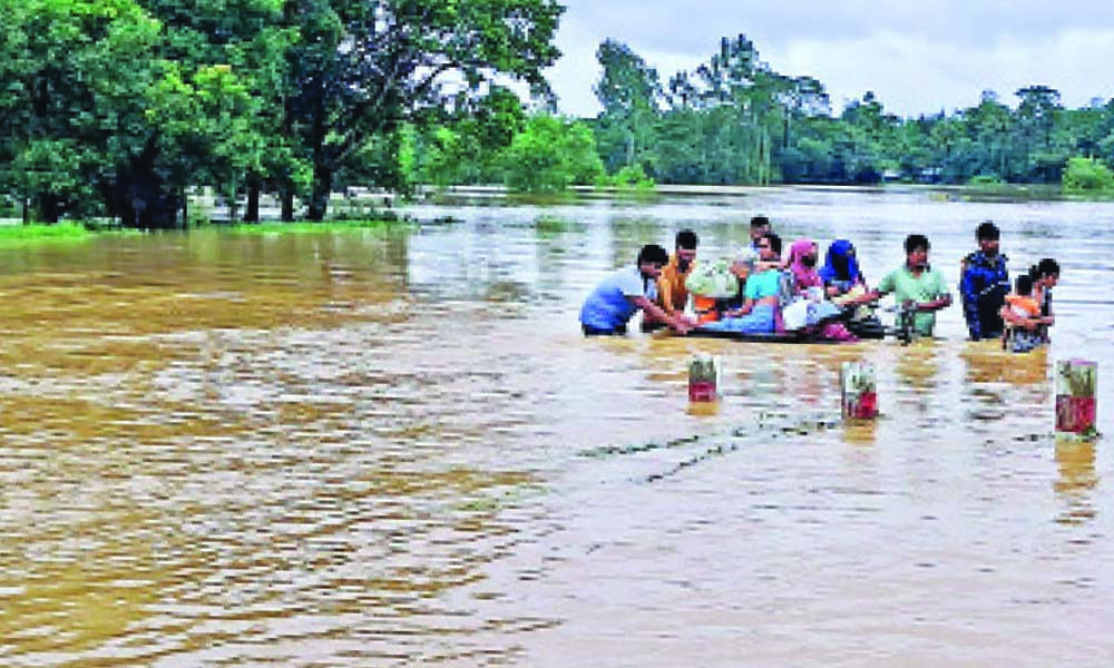 উত্তরের চার জেলা ও সিলেট অঞ্চলে বন্যার শঙ্কা