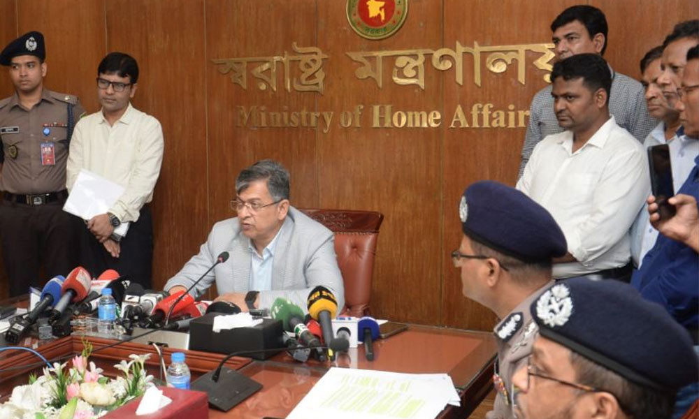 সাবেক আইজিপি বেনজিরকে ফেরাতে নথিপত্র পাঠানো হয়েছে : স্বরাষ্ট্রমন্ত্রী