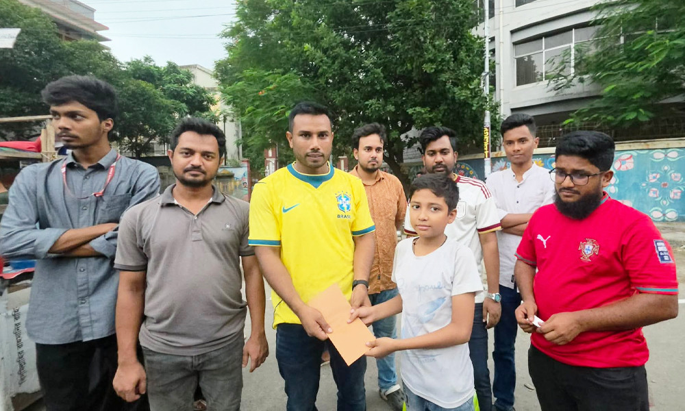 কালের কণ্ঠে সংবাদ প্রকাশের পর সাদ্দামের পাশে দাঁড়ালেন জবি ছাত্রদল নেতা