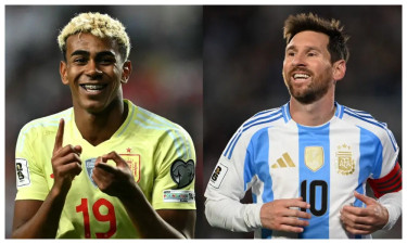 ইয়ামালকে মেসির সঙ্গে তুলনা করা ‘ভুল’—স্পেন কোচ