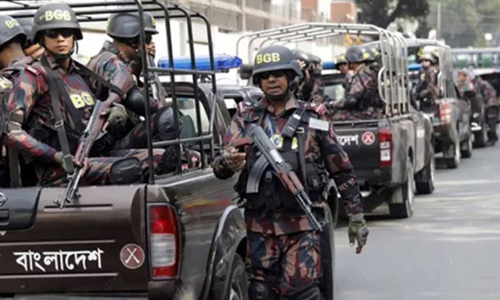 দেশের ৫ জেলায় বিজিবি মোতায়েন
