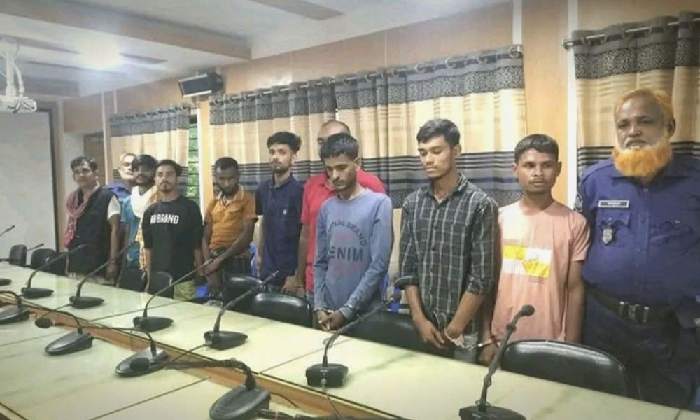 হালুয়াঘাটে মাদকবিরোধী অভিযানে ৯ জনের কারাদণ্ড