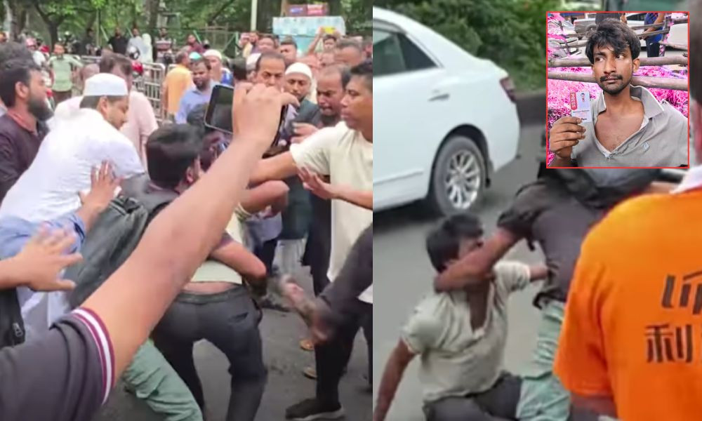 ধানমন্ডিতে ‘আওয়ামী লীগের দোসর’ আখ্যা দিয়ে সাংবাদিকের উপর হামলা