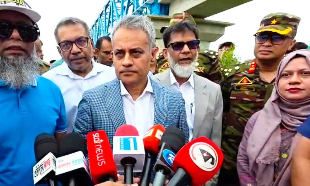গণঅভ্যুত্থানের মাধ্যমে জনগণ তাদের দেশ ছাড়তে বাধ্য করেছে : সেতুমন্ত্রী