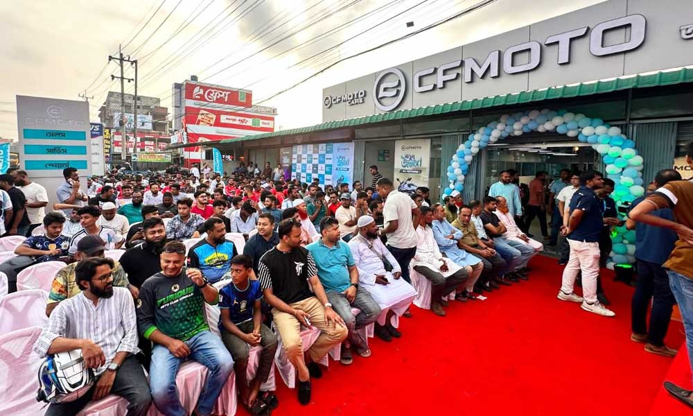কুমিল্লায় সিএফমোটো বাংলাদেশের নতুন শোরুম উদ্বোধন