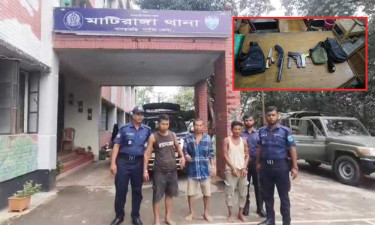 খাগড়াছড়িতে ইউপিডিএফের ৩ সদস্য আটক, অস্ত্র ও গুলি উদ্ধার