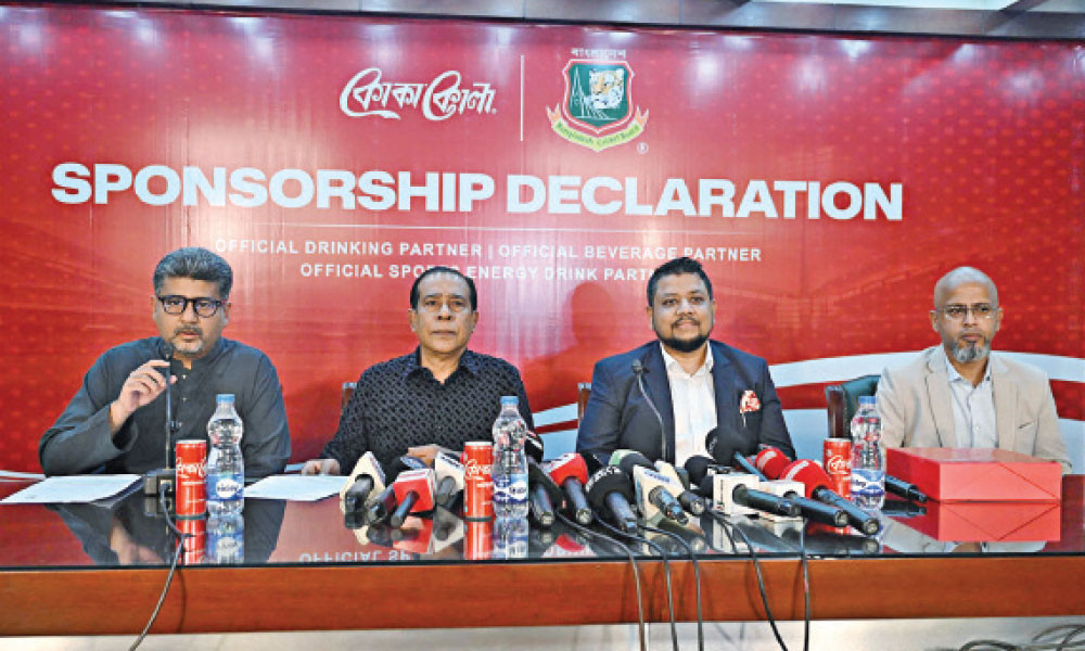 কোকা-কোলার সঙ্গে বিসিবির চুক্তি নবায়ন