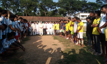 বিশ্বকাপ উন্মাদনায় আখাউড়ায় ব্রাজিল-আর্জেন্টিনা ম্যাচ