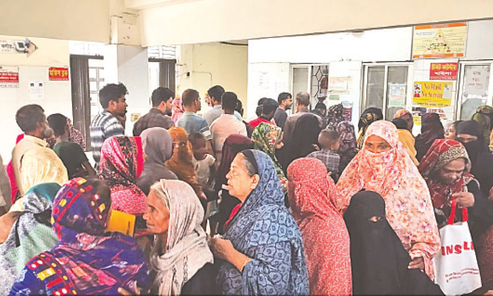 অব্যবস্থাপনায় নাকাল রোগী