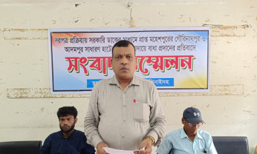 মহেশপুরে হাটের খাজনা আদায়ে বাধা দেওয়ার অভিযোগ
