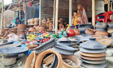 শালবাড়ীর পালপাড়ায় সেই মুখরতা নেই