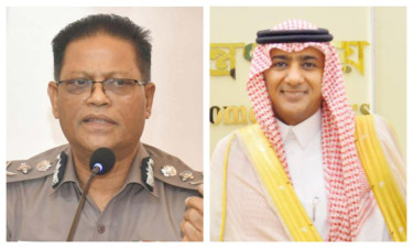 আইজিপির সঙ্গে সৌদি রাষ্ট্রদূতের সাক্ষাৎ