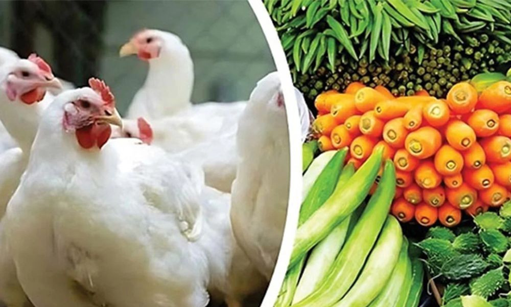 মুরগির দাম বেড়েছে, সবজি আগের মতোই