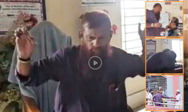 প্রধান শিক্ষকের মাতলামির ভিডিও ভাইরাল, সাংবাদিকদের কুপ্রস্তাবের পর শোকজ