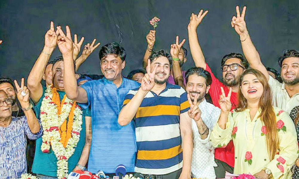 চলচ্চিত্র শিল্পীরা পেলেন নতুন নেতা