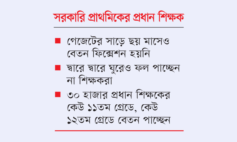 দ্বিতীয় শ্রেণিতে উন্নীত হয়েও বেতনে তৃতীয়