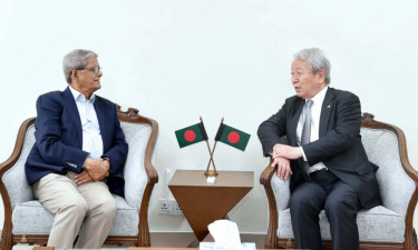 স্থানীয় সরকারমন্ত্রীর সঙ্গে জাইকা প্রেসিডেন্টের সৌজন্য সাক্ষাৎ