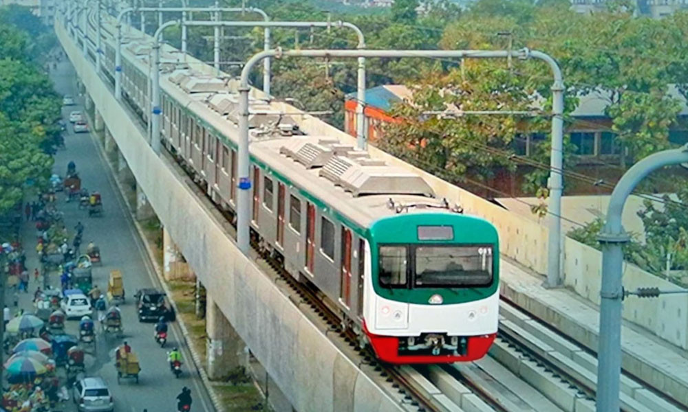 ৭৭ শতাংশ কাজ শেষ, এপ্রিলে কমলাপুর পর্যন্ত মেট্রোরেল চালু