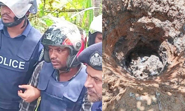 স্ত্রীকে হত্যার পর মাটিচাপা : জিডি করতে এসে গ্রেপ্তার স্বামী