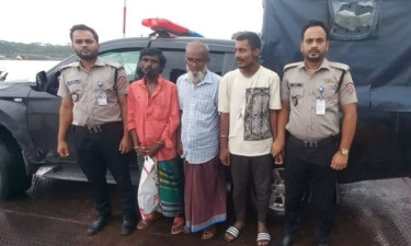 গলাচিপায় গাঁজাসহ ৩ মাদক কারবারি আটক