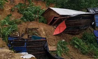কক্সবাজারে পাহাড়ধস ও বন্যায় এখন পর্যন্ত ১০ রোহিঙ্গার মৃত্যু